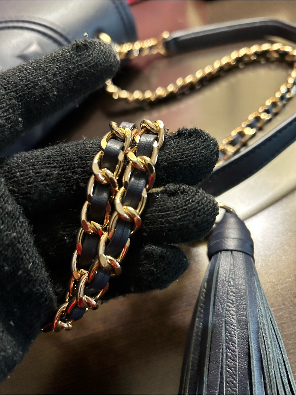 NEW! TORY BURCH Fleming Convertible Bag with Iconic removable Tassel! - Picture 12 of 16